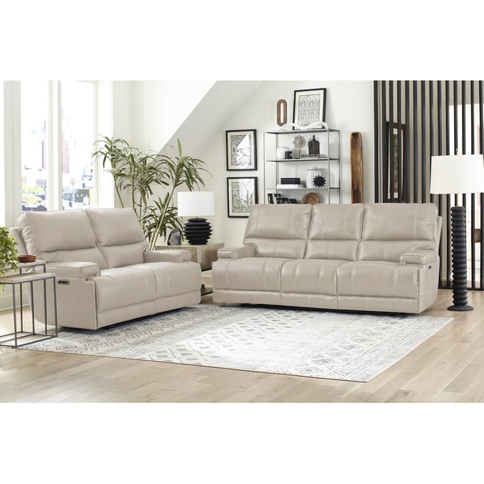 Parker House Whitman Beige 2pc Living Room Set PKH-MWHI32-22PH-VLI-S2