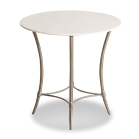 Parker House Crossings Palace Silver Clad Round End Table