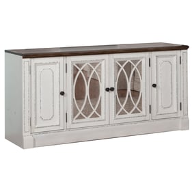 Parker House Provence White 63 Inch TV Console