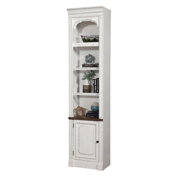 Parker House Provence White 22 Inch Open Top Bookcase PKH-PRO420