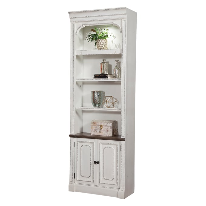 Parker House Provence White 32 Inch Open Top Bookcase PKH-PRO430