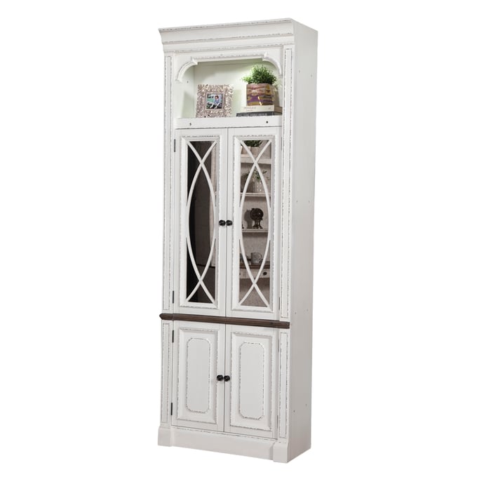 Parker House Provence White 32 Inch Glass Door Cabinet PKH-PRO440