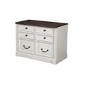 Parker House Provence Lateral File with Finished Back