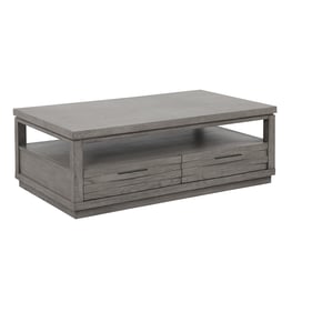 Parker House Pure Modern Grey Rectangular Cocktail Table