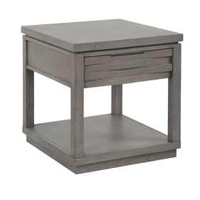 Parker House Pure Modern Grey Drawer End Table