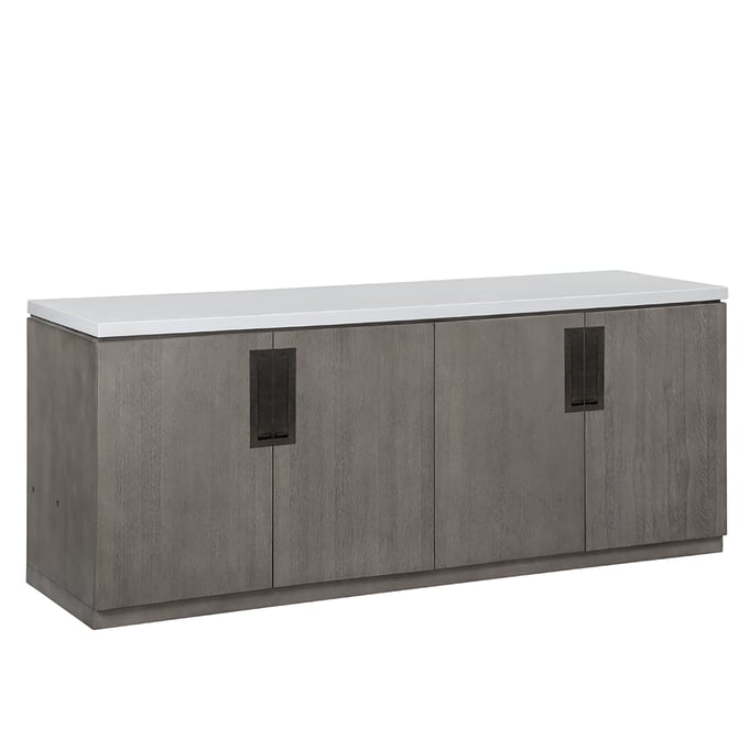 Parker House Pure Modern Grey Credenza with Quartz Top PKH-PUR384C