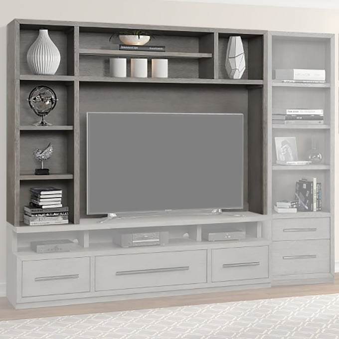 Parker House Pure Modern Grey 84 Inch TV Hutch PKH-PUR405