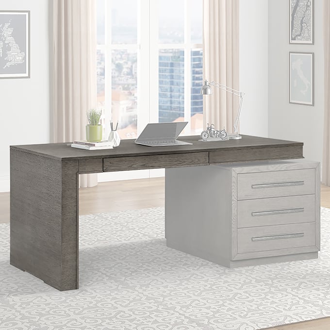 Parker House Pure Modern Grey Executive Desk Top PKH-PUR480