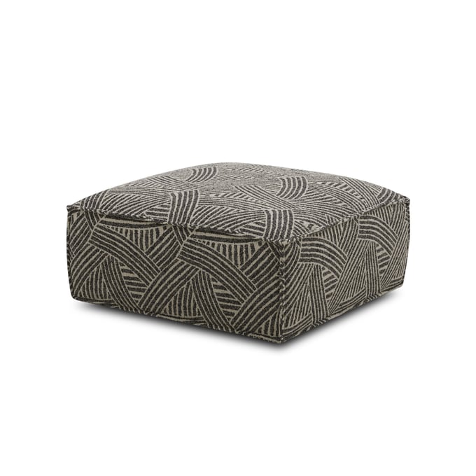 Parker House The Bump Dark Grey Espresso Ottoman PKH-SBMP900-AZES