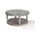 Parker House Crossings Serengeti Round Glass Top Cocktail Table