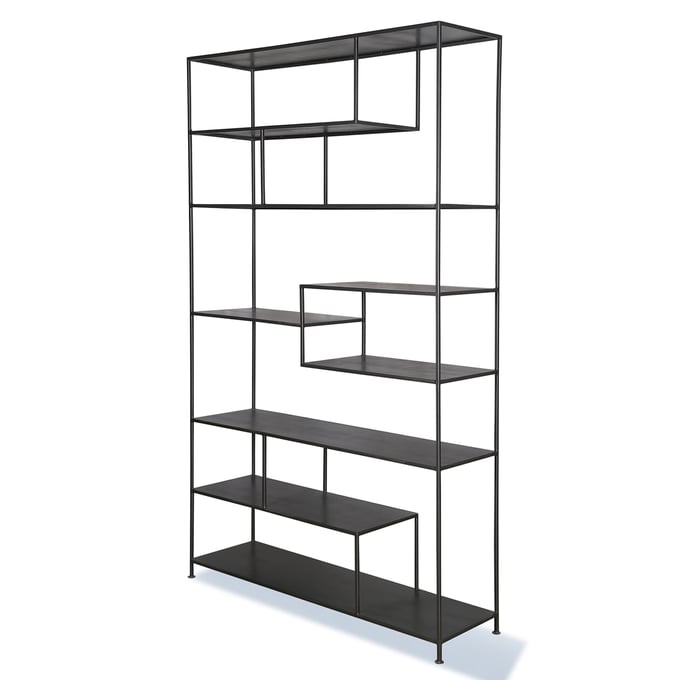 Parker House Crossings Serengeti Black Bookcase PKH-SER330