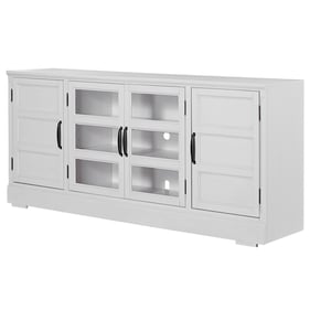 Parker House Shoreham White 76 Inch TV Console