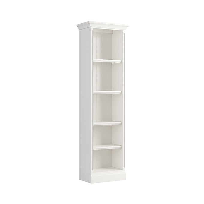 Parker House Shoreham White 24 Inch Bookcase PKH-SHO424-EFW