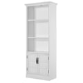 Parker House Shoreham - Effortless White 35 In. Door Bookcase