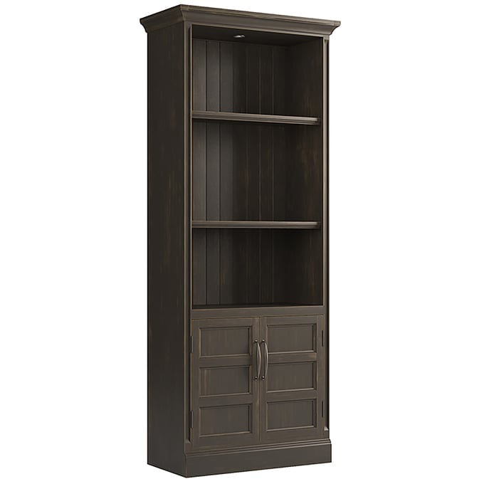 Parker House Shoreham Brown 35 Inch Door Bookcase PKH-SHO435-MDR