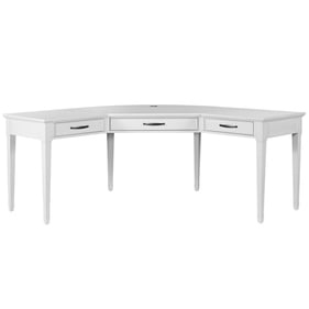 Parker House Shoreham White Boomerang Desk