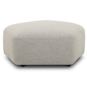 Parker House Playful Beige Ottoman with Casters