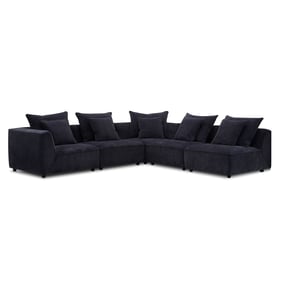 Parker House Recess Dark Blue 5pc Modular Sectional