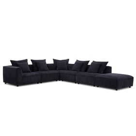 Parker House Recess Dark Blue 6pc Modular Sectional