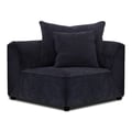 Parker Living Recess - Reptile Blue Corner Chair with 1 Back and 1 Toss Pillow