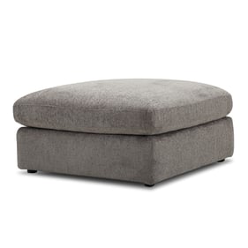 Parker House Surrender Grey Ottoman with Casters