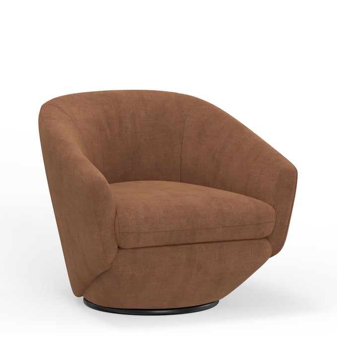 Parker House The Twist Rust Swivel Chair PKH-STWI912S-ELRS