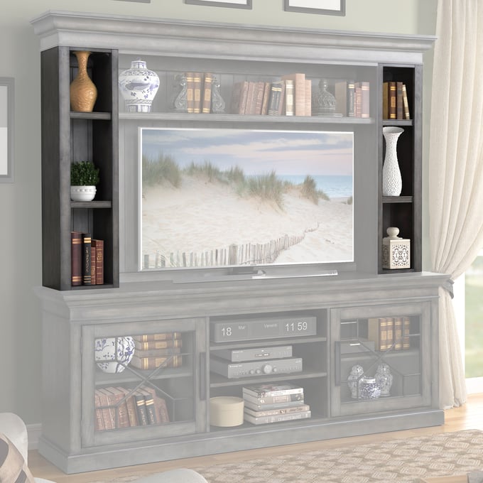 Parker House Sundance Grey Brown Hutch Piers PKH-SUN92HP-SGR