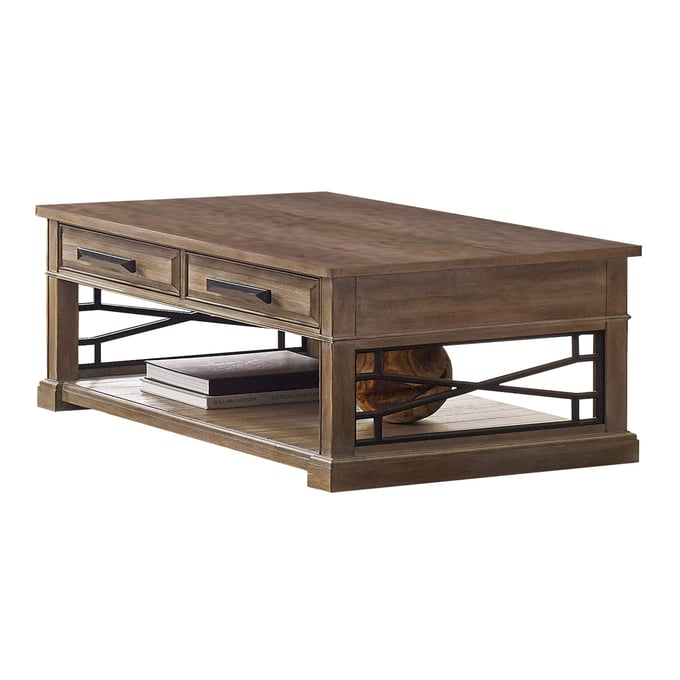 Parker House Sundance Brown Cocktail Table PKH-SUN01-SS