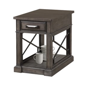 Parker House Sundance Grey Brown Chairside Table