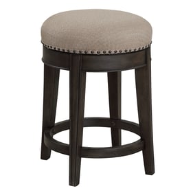 Parker House Sundance Grey Brown Swivel Stool