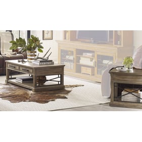 Parker House Sundance Brown 3pc Coffee Table Set