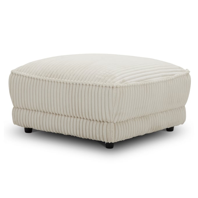 Parker House Utopia Off White Ottoman with Casters PKH-SUTP900-MGIV