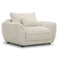 Parker Living Utopia - Mega Ivory Chair and A Half with Lumbar Pillow