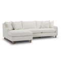 Parker Living Vogue - Farlo Chalk Right Arm Facing Loveseat with Pillows