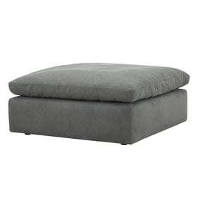 Parker House Exhale Grey Mathis Thunder Ottoman