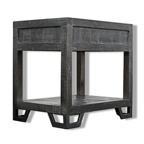 Parker House Veracruz Rustic Charcoal Chairside Table