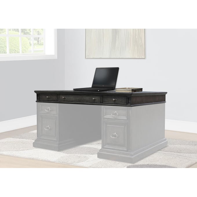 Parker House Washington Heights Dark Brown Executive Desktop PKH-WAS480