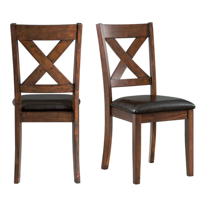 2 Picket House Alexa Espresso Side Chairs PKT-DAX100SC