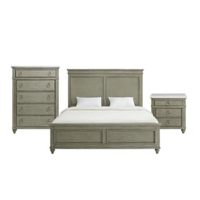 Picket House Bessie Grey 3pc King Bedroom Set