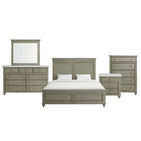 Picket House Bessie Grey 5pc King Bedroom Set