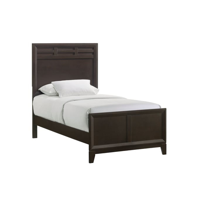 Picket House Warren Merlot Twin Panel Bed PKT-B-1140-TPB