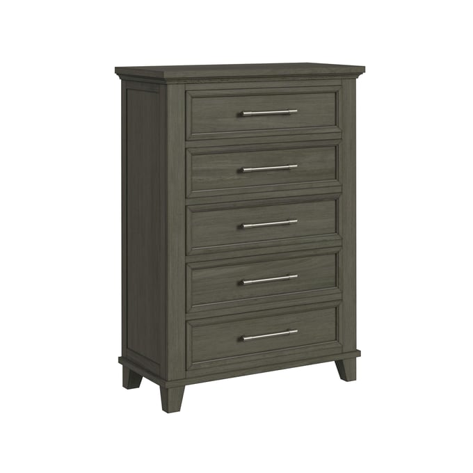 Picket House Henrik Grey 5 Drawer Chest PKT-B-13030-3-CH