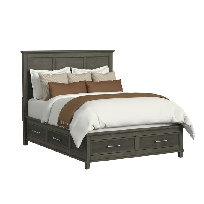 Picket House Henrik Grey Queen Storage Bed PKT-B-13030-3-QSB