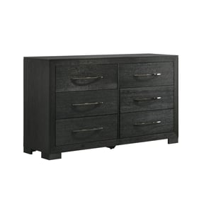 Picket House Kenn Black 6 Drawers Dresser