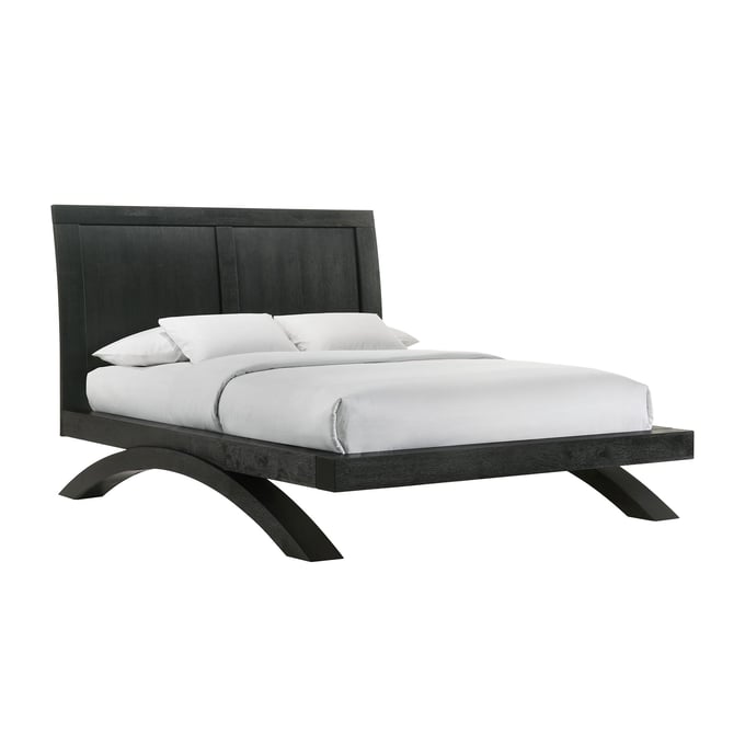 Picket House Kenn Black Queen Platform Bed PKT-B-3410-8-QB