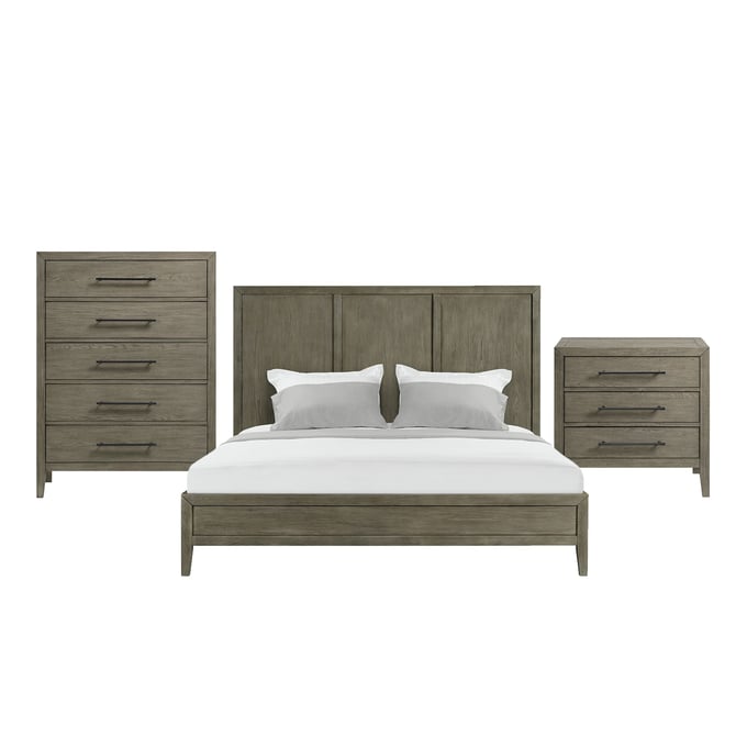 Picket House Armes Grey 3pc Bedroom Set with King Bed PKT-B-3690-3-KB1-3PC