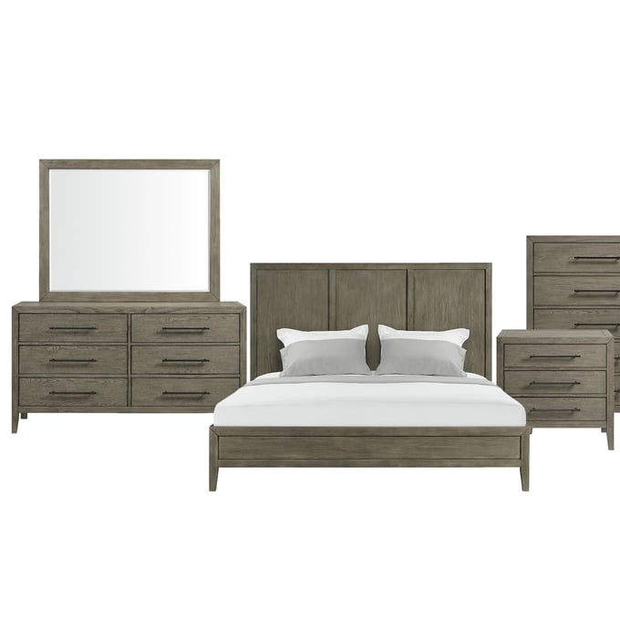 Picket House Armes Grey 4pc Bedroom Set With King Bed PKT-B-3690-3-KB1-S2