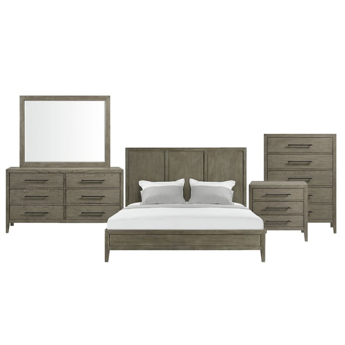 Picket House Armes Grey 5pc Bedroom Set with King Bed PKT-B-3690-3-KB1-5PC