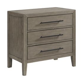 Picket House Armes Grey 3 Drawer Nightstand