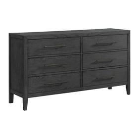 Picket House Armes Black 6 Drawer Dresser